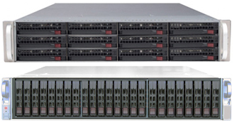 2U Rack Mount Servers - 2U Storage Servers - Single or Dual CPU