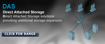 Direct Attached Storage solutions providing additional storage expansion